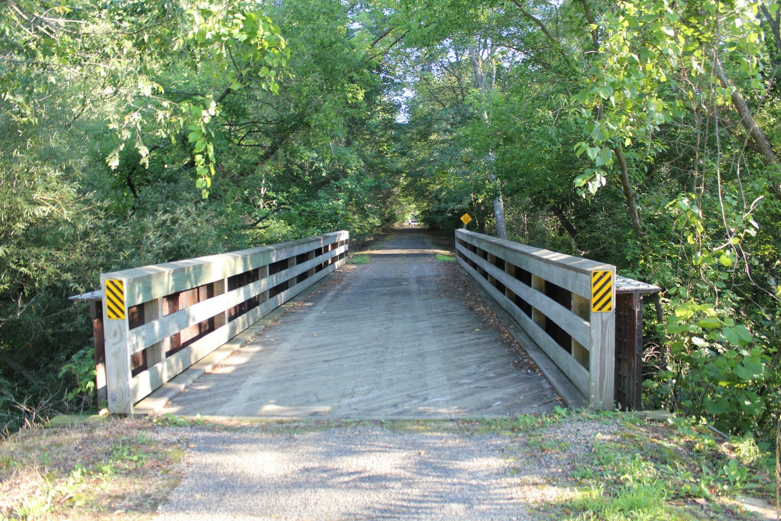 Looking south